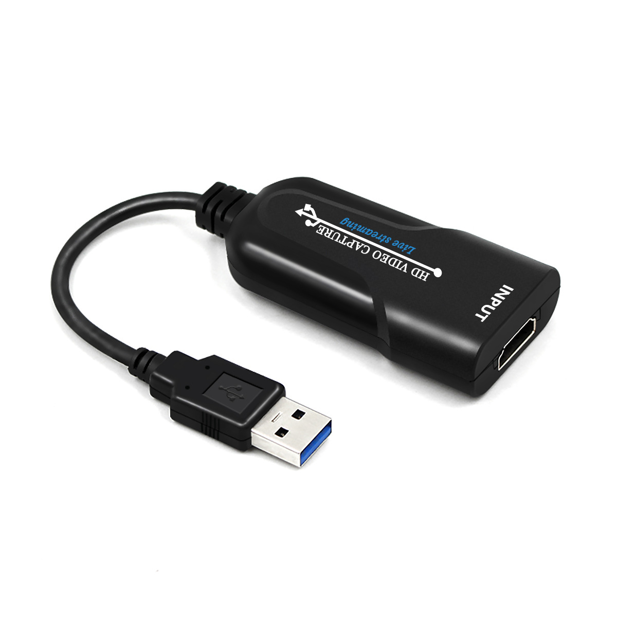 HDMI TO USB3.0 采集卡USB 1080p60幀采集盒免驅動
