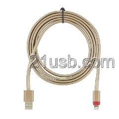 USB AM TO  蘋果7手機充電線 2米 雙色，USB手機線，手機數據線，MHL cable，HDMI CABLE, TYPE C TO HDMI CABLE