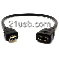 HDMI高清線，HDMI 19P AM TO HDMI 19P AF CABLE，MHL 生產工廠，MHL 廣州廠家，MHL 東莞工廠