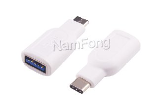 USB TYPE C/ M TO USB3.0 F 轉接頭 白色,TYPE C TO USB3.0 F 白色，TYPE C TO HDMI ,TYPE C 3.1 視頻線，PD 8K視頻線，游戲機線工廠