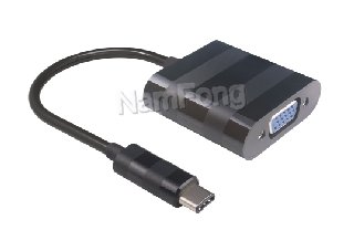 USB  Type c to VGA 15PIN cable ,TYPE C TO VGA F，游戲機工程線，游戲機視頻線，游戲機同屏線，吃雞線