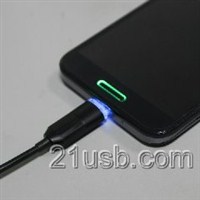 USB AM TO MICRO USB BM  發光線