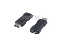 USB Type-C to Micro USB 轉接頭 黑色